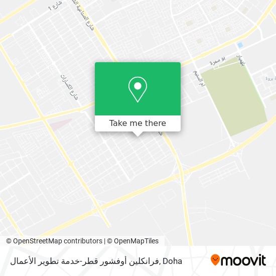 فرانكلين أوفشور قطر-خدمة تطوير الأعمال map