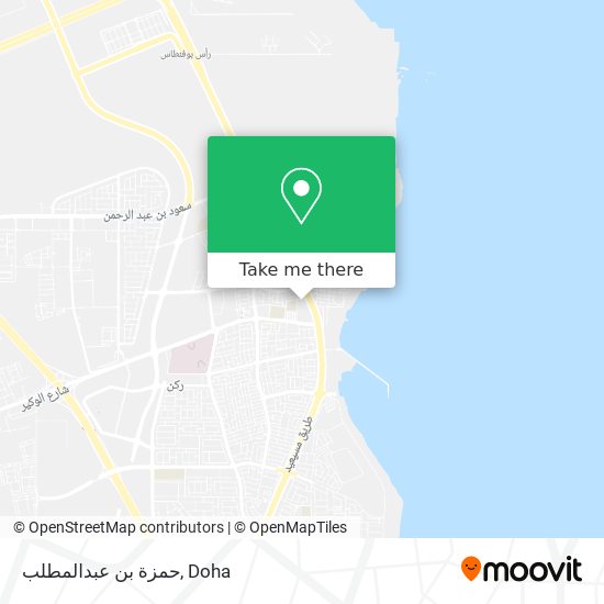 حمزة بن عبدالمطلب map