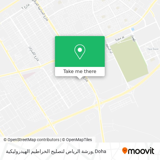 ورشة الرياض لتصليح الخراطيم الهيدروليكية map