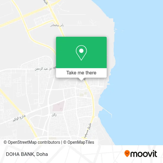 Doha Bank map