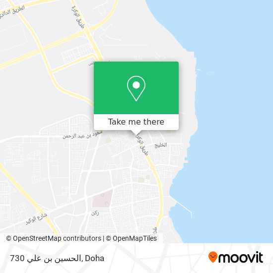 730 الحسين بن علي map