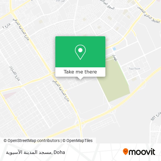 مسجد المدينة الآسيوية map