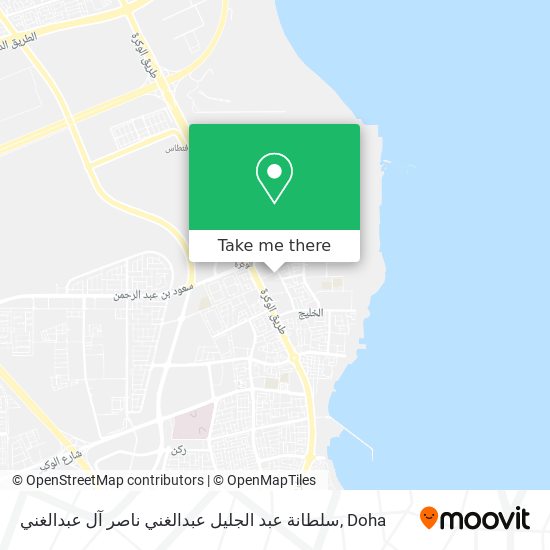 سلطانة عبد الجليل عبدالغني ناصر آل عبدالغني map