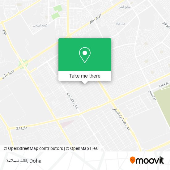كانام للسلامة map