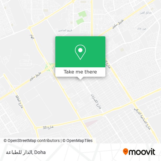 الدار للطباعة map