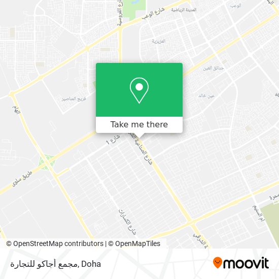 مجمع أجاكو للتجارة map