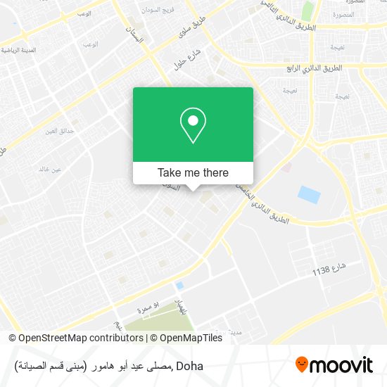 مصلى عيد أبو هامور (مبنى قسم الصيانة) map