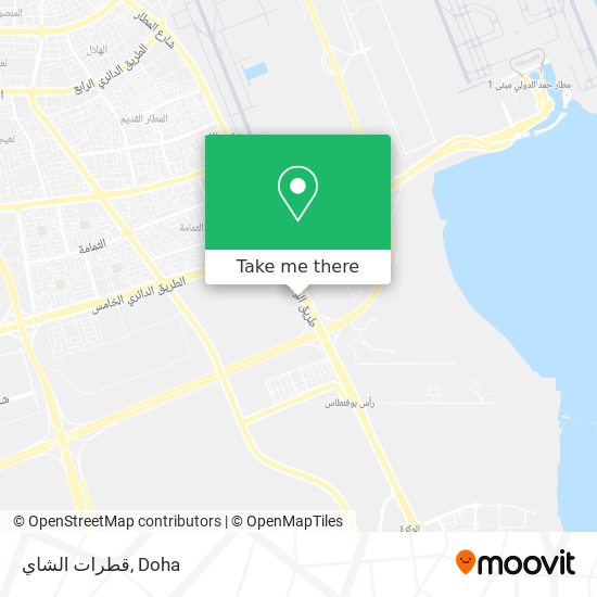 قطرات الشاي map