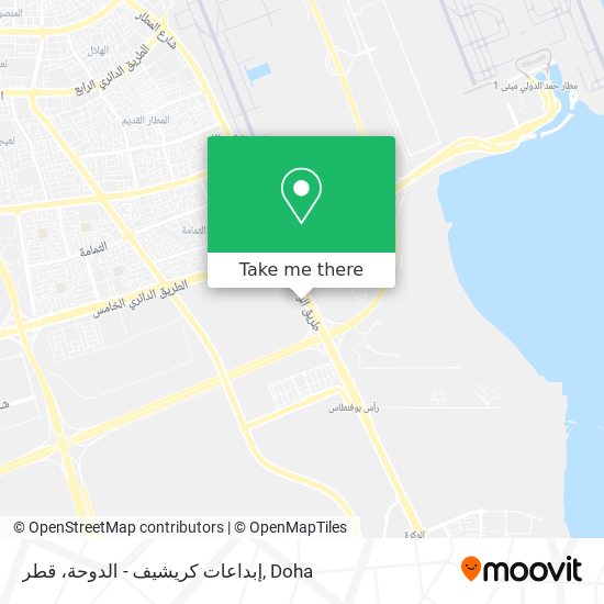 إبداعات كريشيف - الدوحة، قطر map