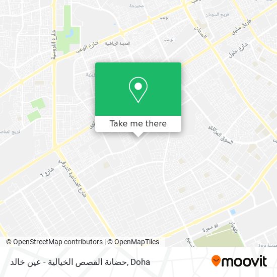 حضانة القصص الخيالية - عين خالد map