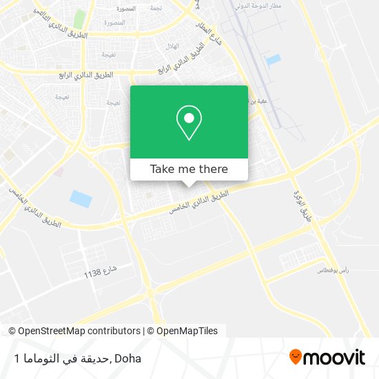 حديقة في الثوماما 1 map