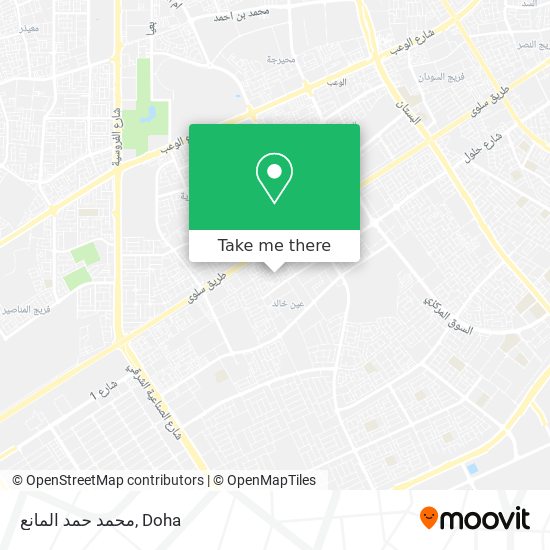 محمد حمد المانع map
