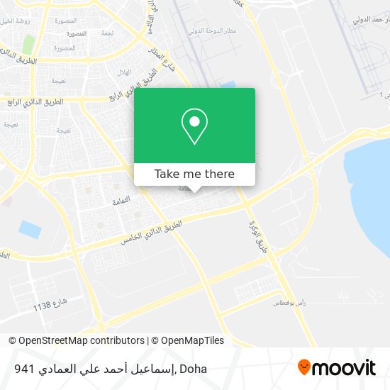 941 إسماعيل أحمد علي العمادي map