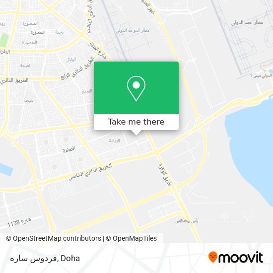 فردوس ساره map