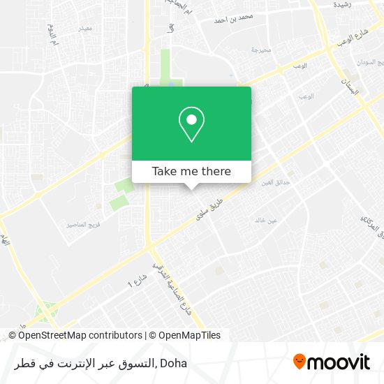 التسوق عبر الإنترنت في قطر map