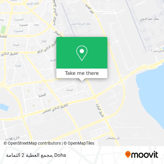 مجمع العطية 2 الثمامة map
