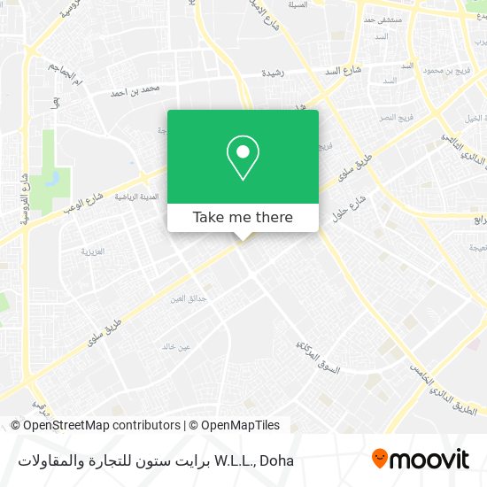 برايت ستون للتجارة والمقاولات W.L.L. map