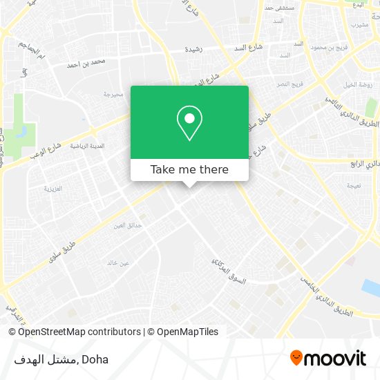 مشتل الهدف map