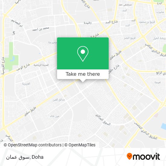 سوق عمان map