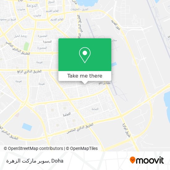 سوبر ماركت الزهرة map