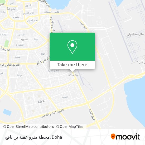 محطة مترو عقبة بن نافع map