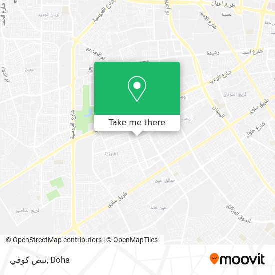 نبض كوفي map