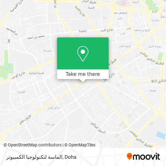 الماسة لتكنولوجيا الكمبيوتر map