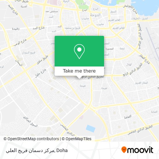 مركز دسمان فريج العلي map