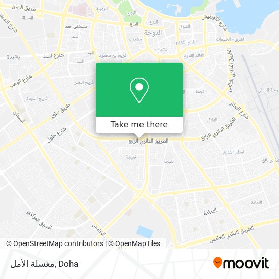 مغسلة الأمل map