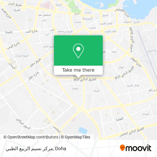 مركز نسيم الربيع الطبي map