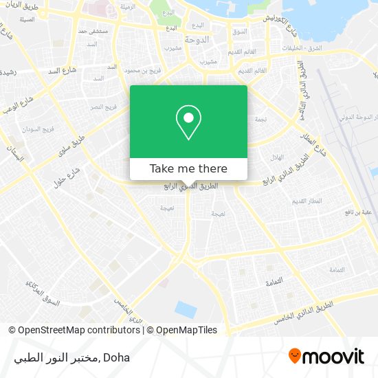 مختبر النور الطبي map