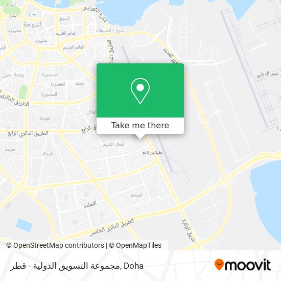 مجموعة التسويق الدولية - قطر map