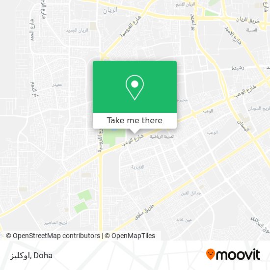 اوكليز map