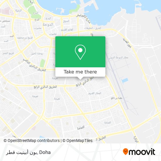 بون أبيتيت قطر map