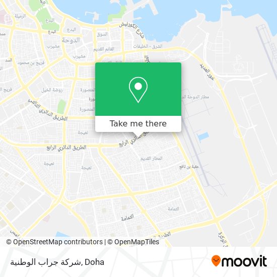 شركة جراب الوطنية map