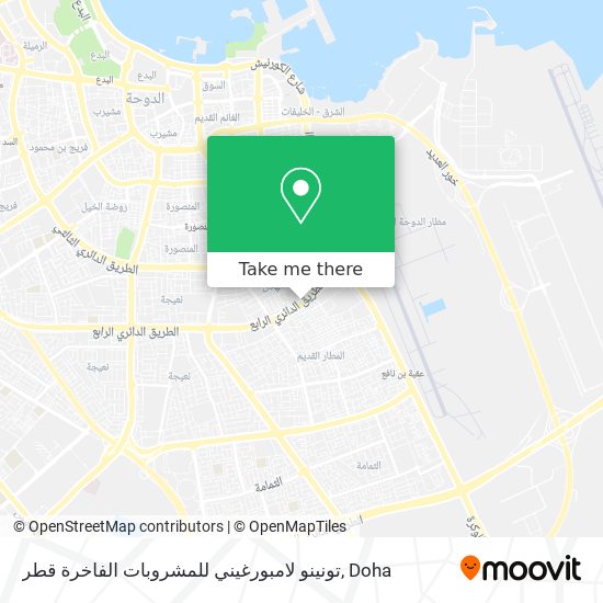 تونينو لامبورغيني للمشروبات الفاخرة قطر map
