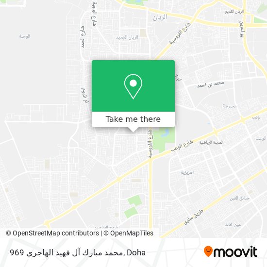 969 محمد مبارك آل فهيد الهاجري map