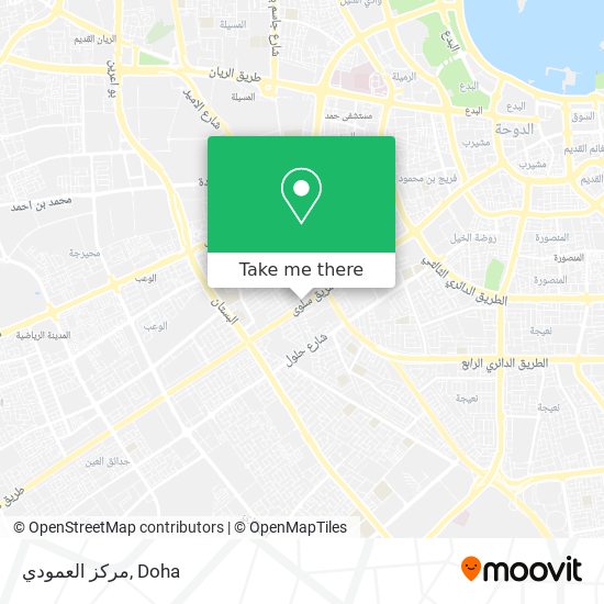 مركز العمودي map