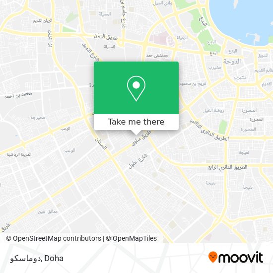 دوماسكو map