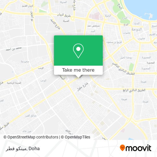 ميتكو قطر map