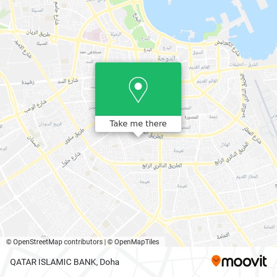 QATAR ISLAMIC BANK map