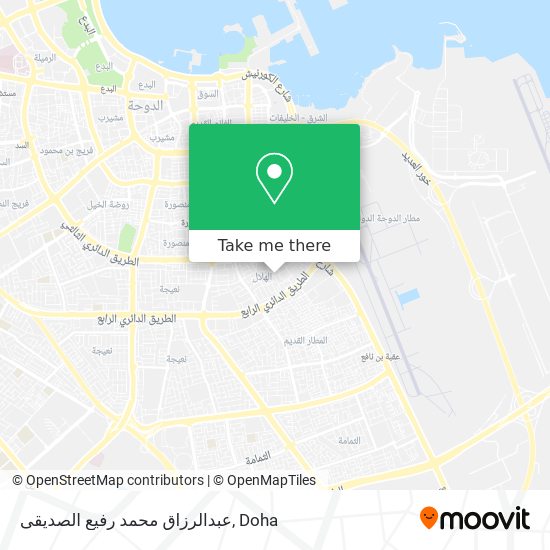 عبدالرزاق محمد رفيع الصديقى map