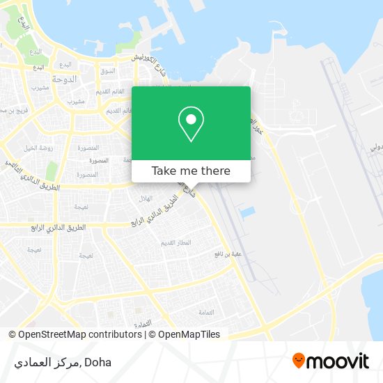 مركز العمادي map