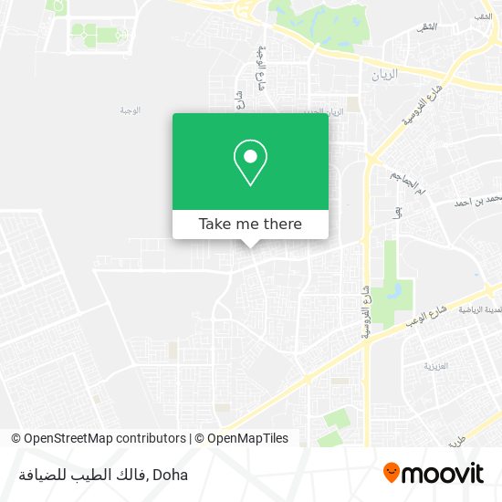 فالك الطيب للضيافة map