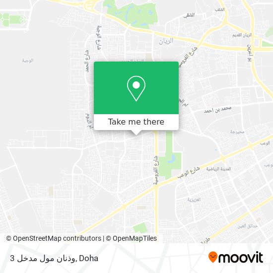 وذنان مول مدخل 3 map