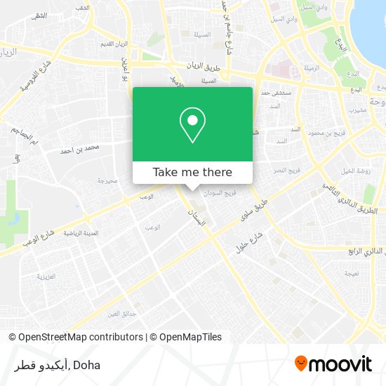 أيكيدو قطر map