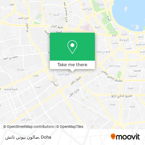 صالون بيوتي تاتش map