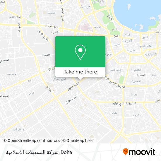 شركة التسهيلات الإسلامية map