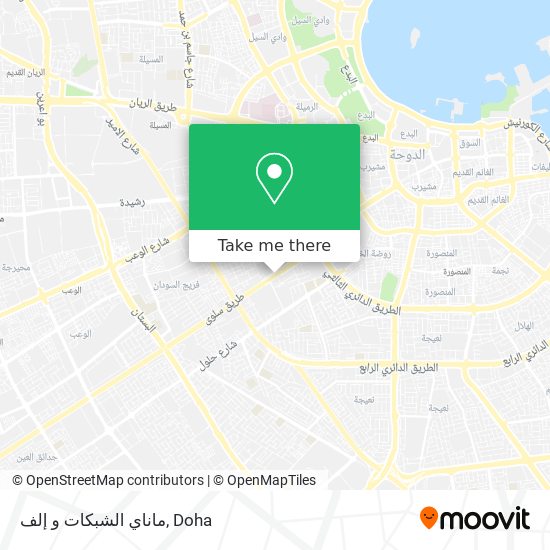 ماناي الشبكات و إلف map