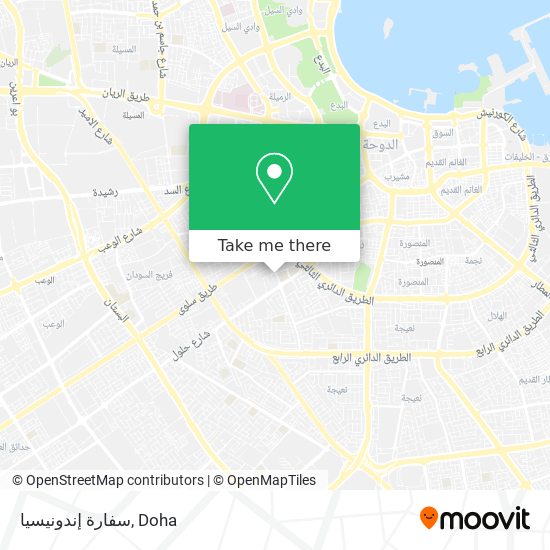 سفارة إندونيسيا map